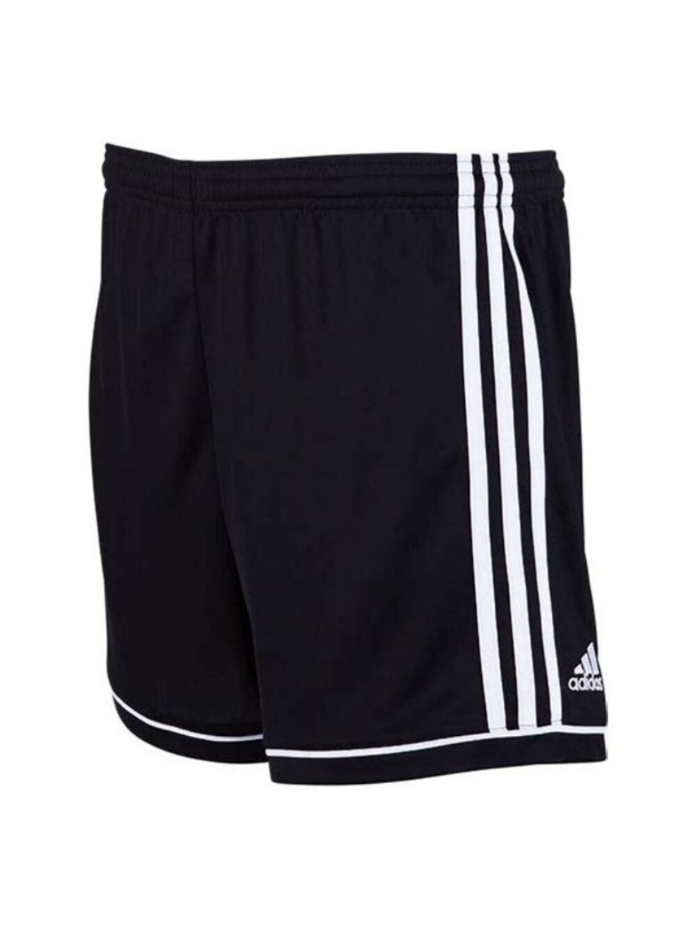 Adidas Squadra 17 soccer shorts 5”- Black & White - Women's Small - NEW!
